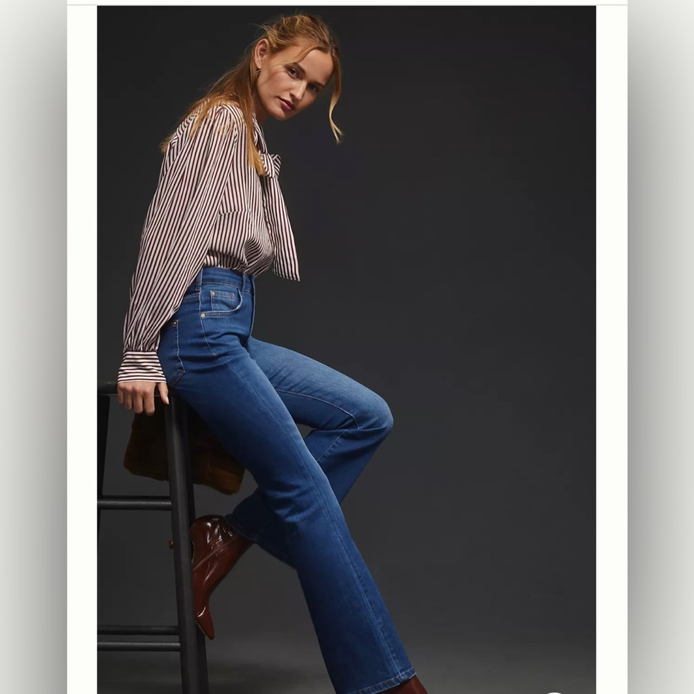 Anthropologie Pilcro The Icon Flare Jeans Size 27.  NWT
